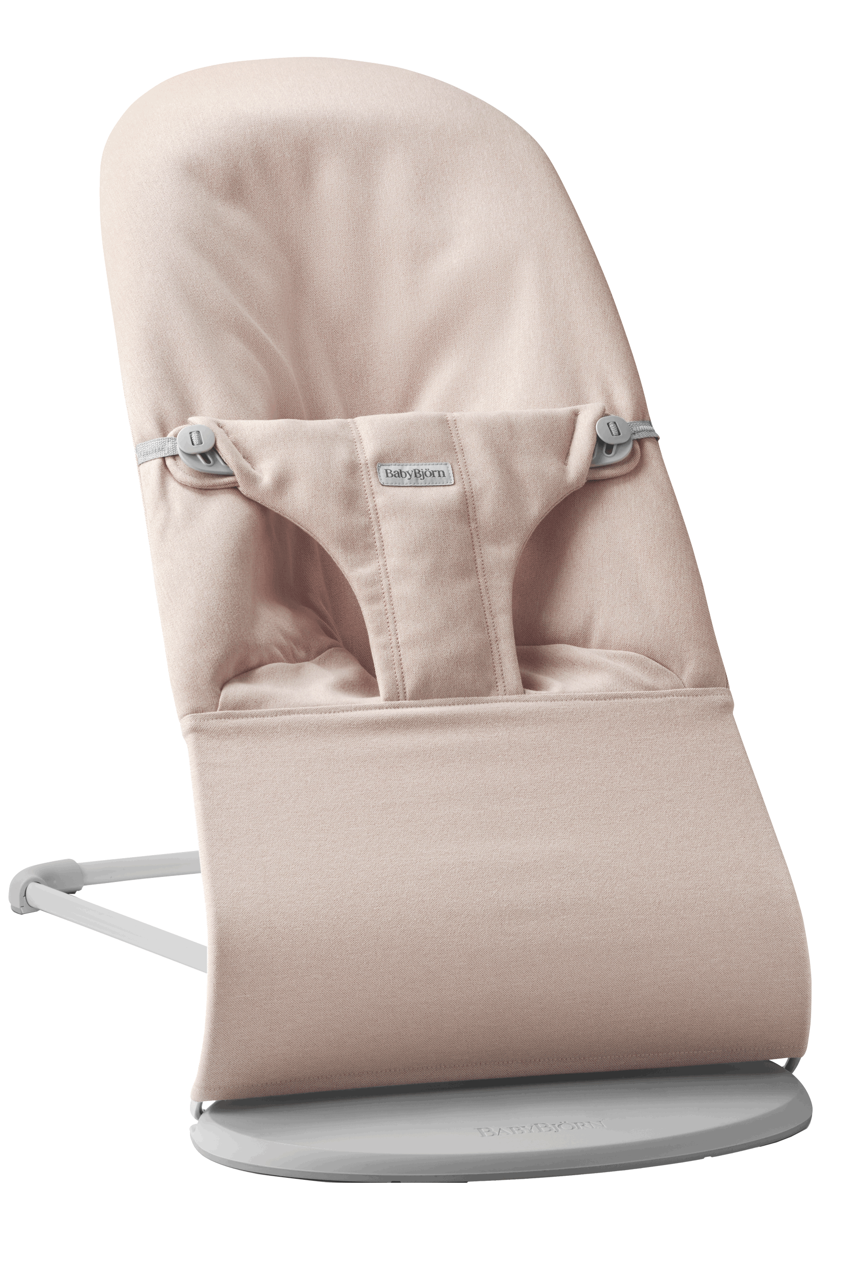 Bouncer Bliss in Light pink Woven Mélange - BabyBjörn