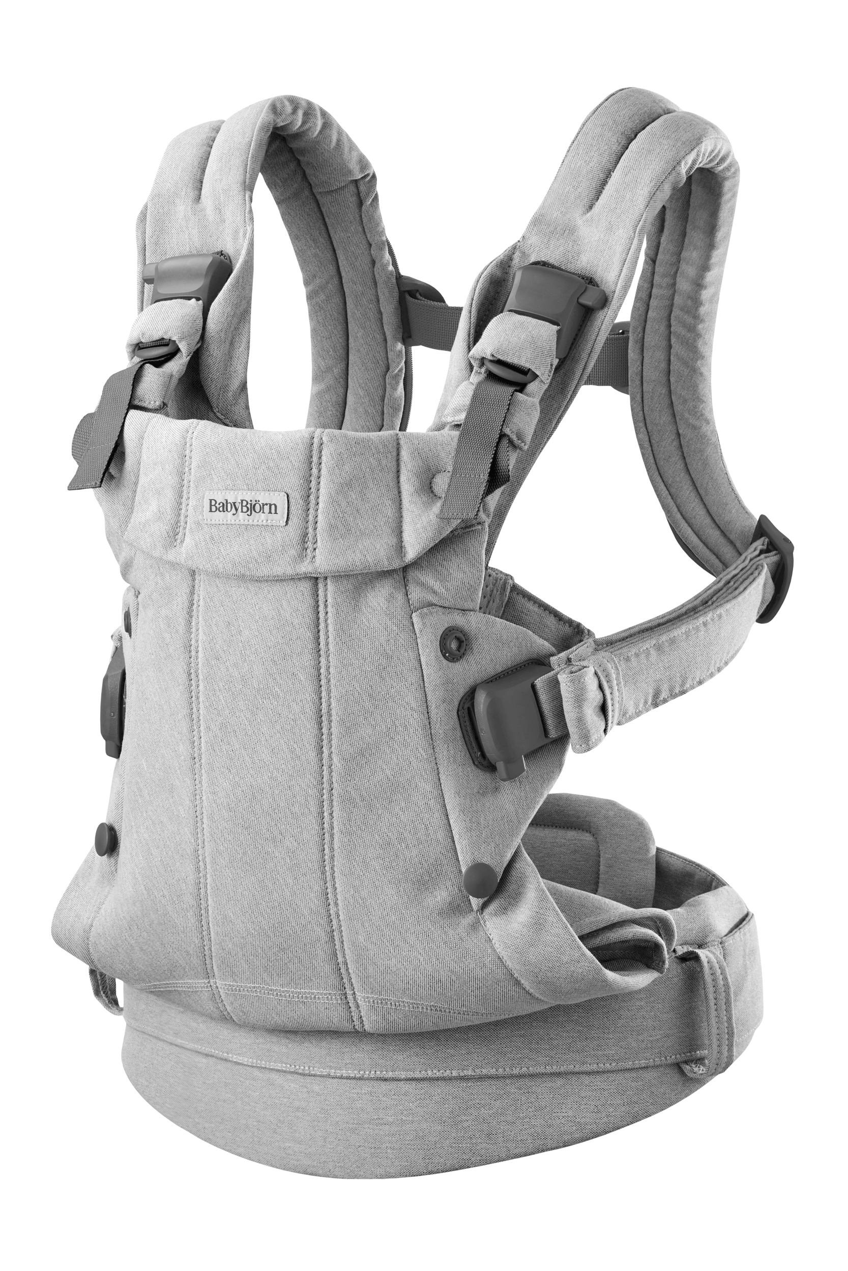 Baby Carrier Harmony in Light gray Woven Mélange - BabyBjörn