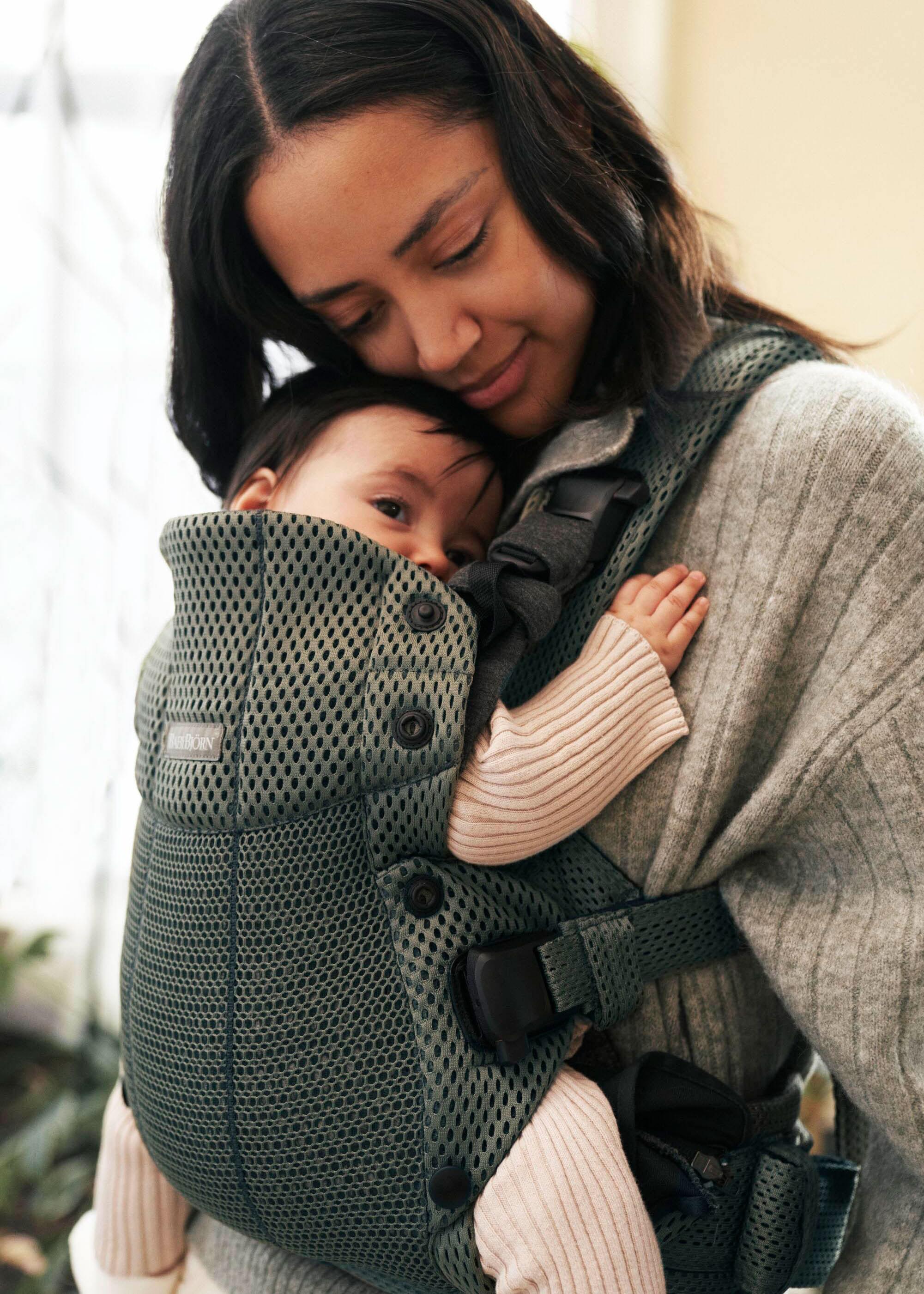 Baby Carrier Harmony in Green 3D Mesh - BabyBjörn
